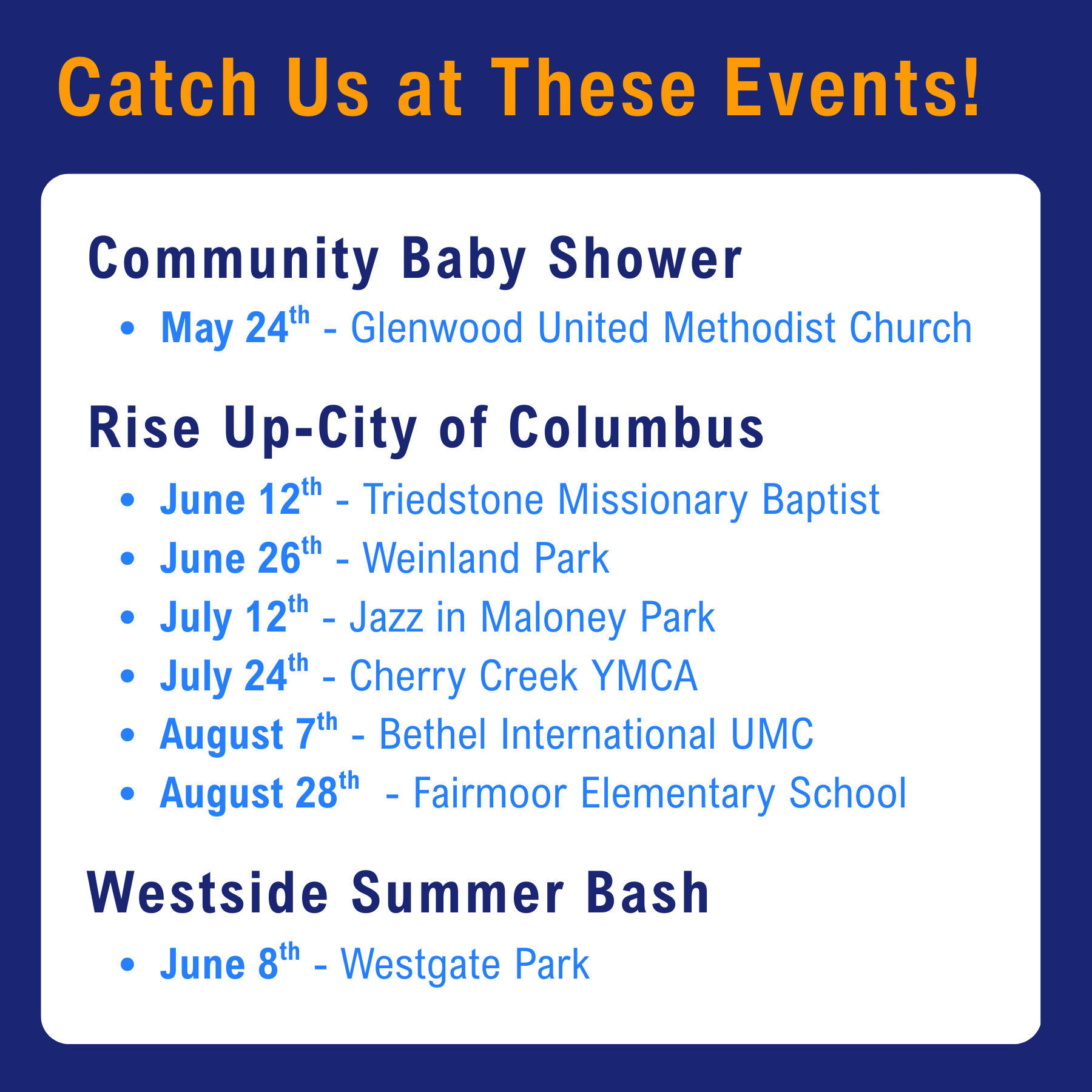 LINC Events (6 x 6 in) (7) Kick Off to Summer